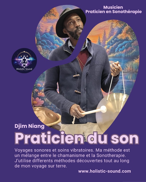 MR DJIM — Holistic Sound, Praticien du Son