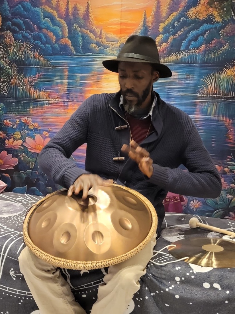 MR DJIM — atelier handpan Holistic Sound
